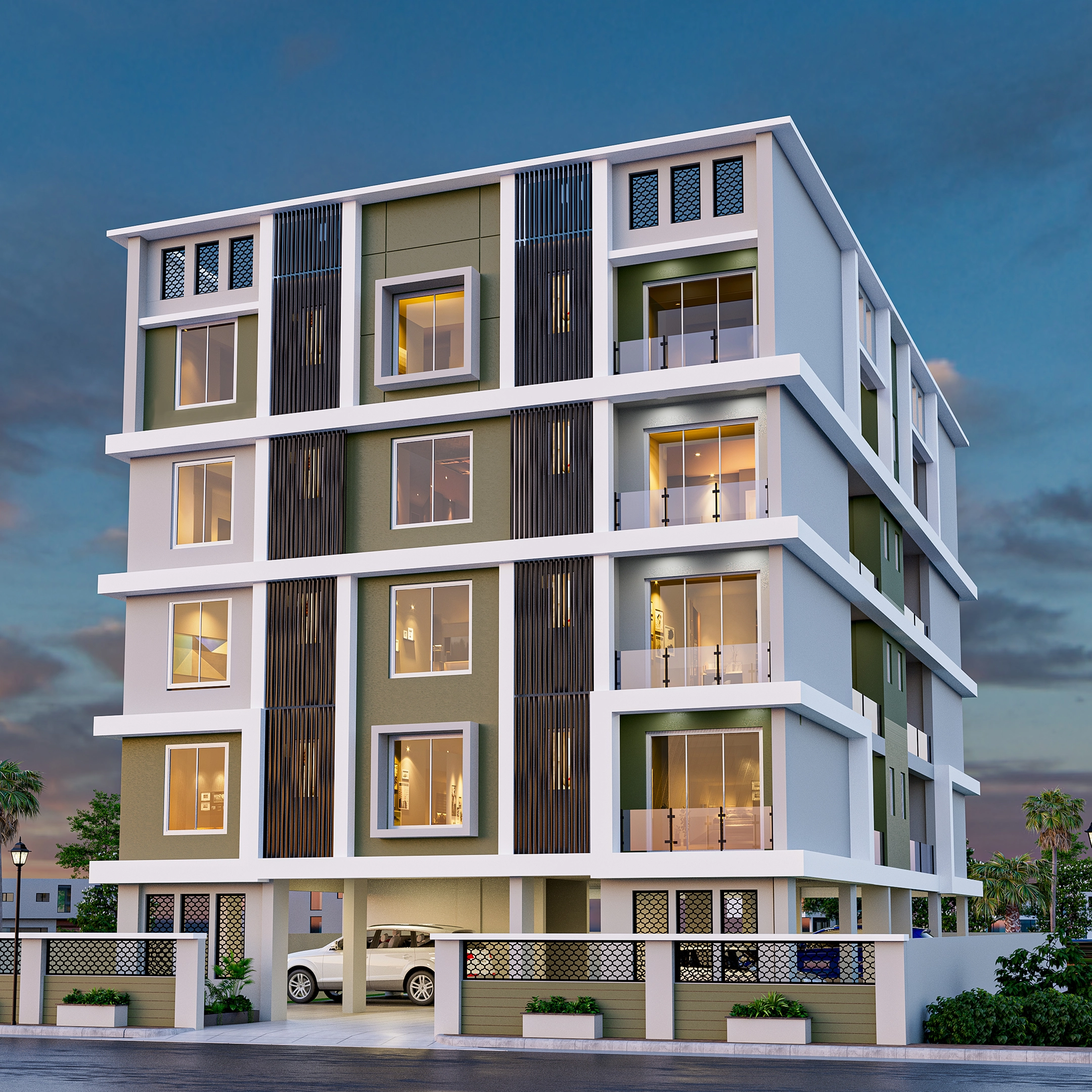 Affordable Apartment Housing Design