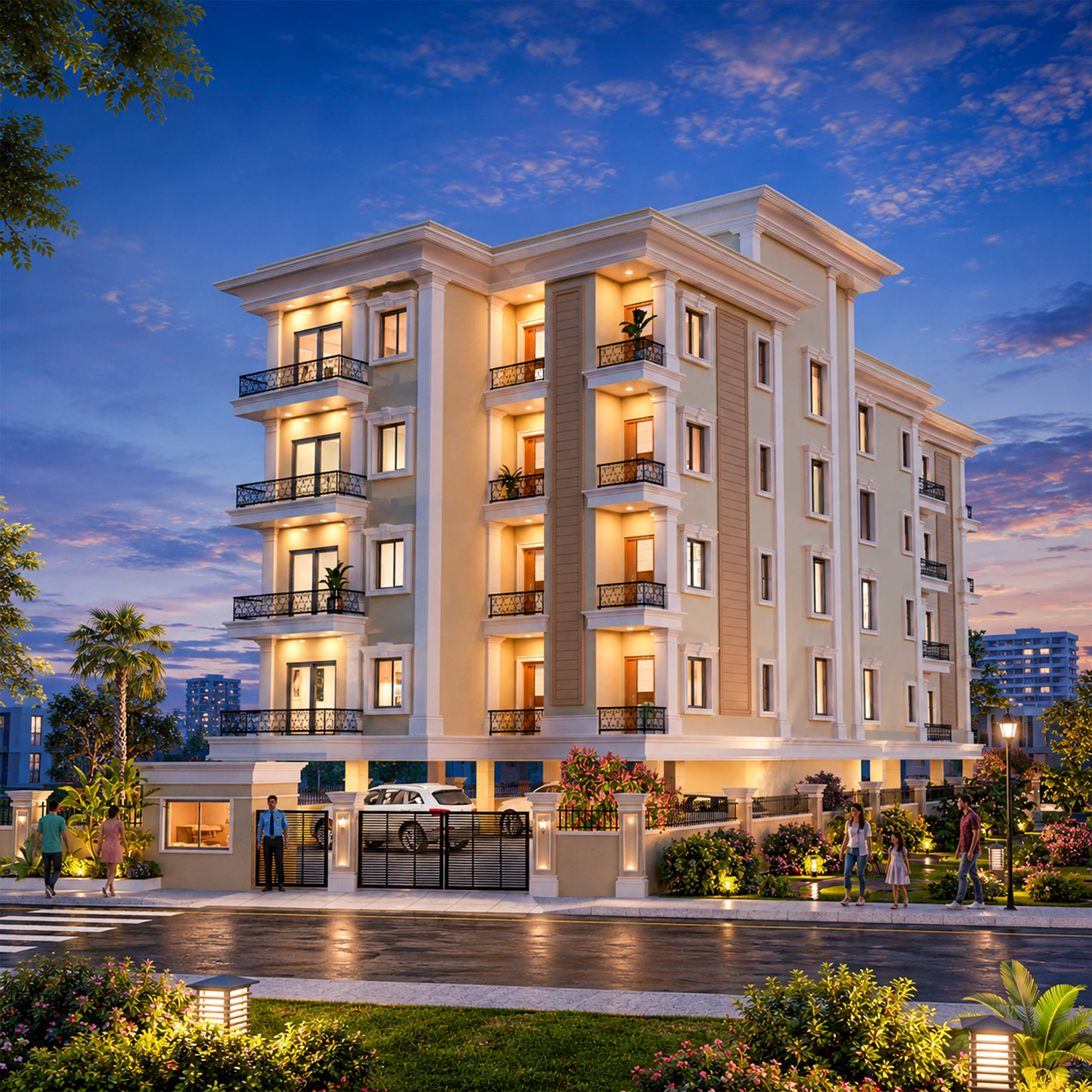 Classical Apartment Architecture Design