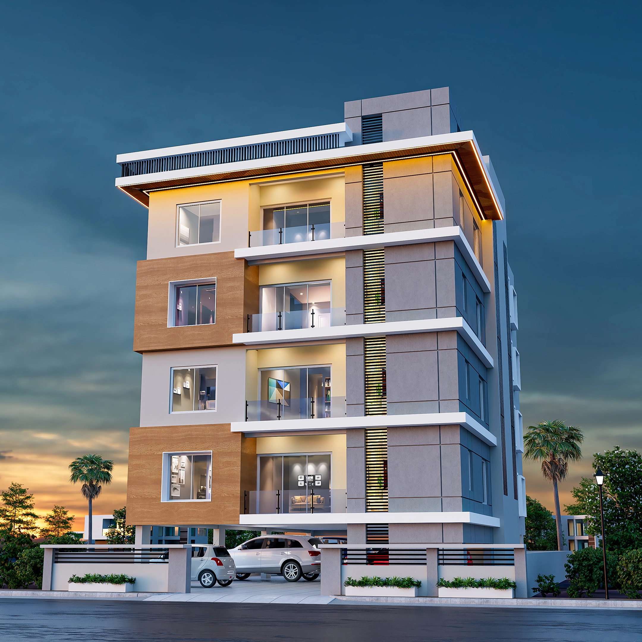 Apartment Building Design in Bhubaneswar
