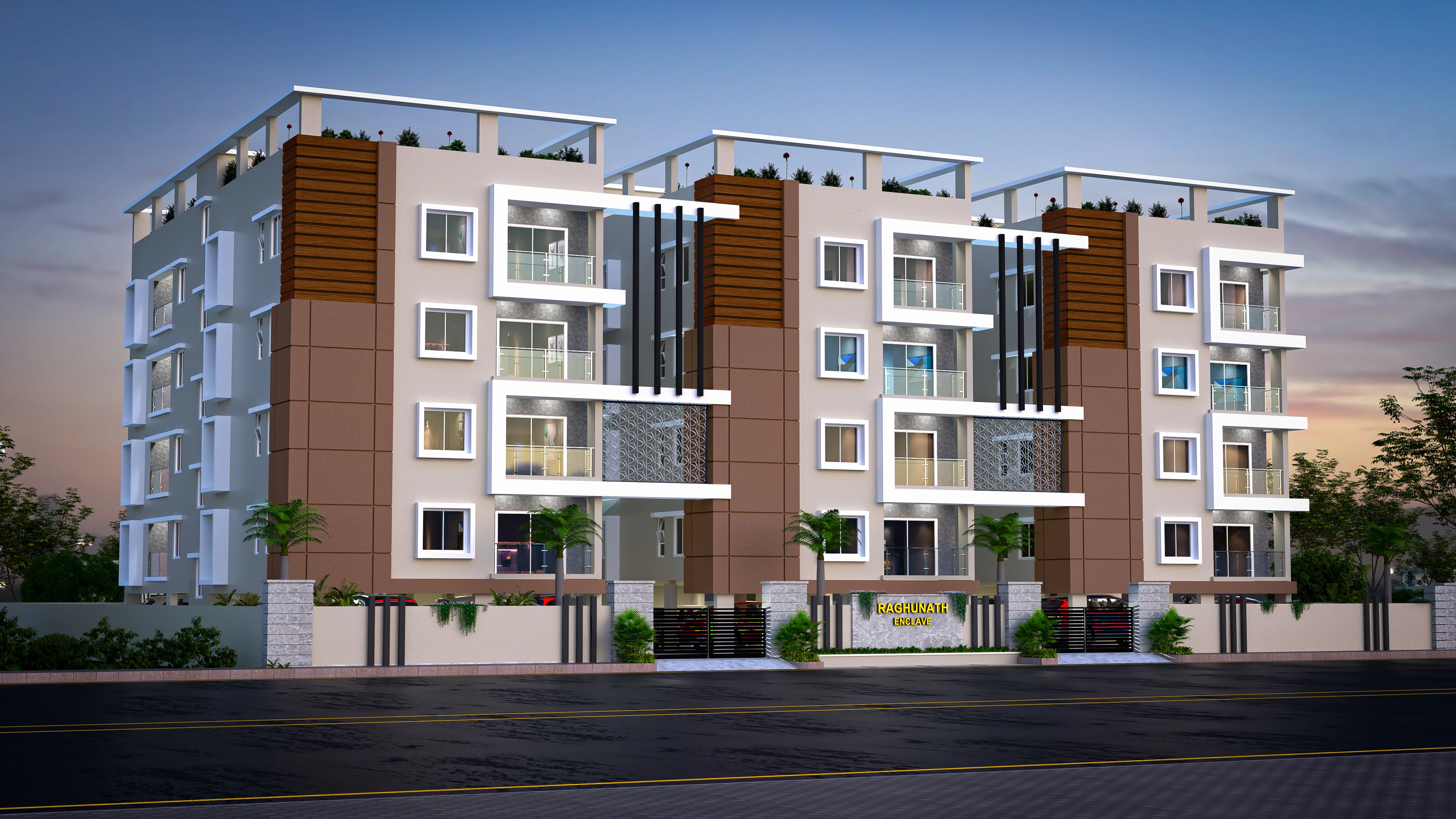 Modern Apartment Architecture Design